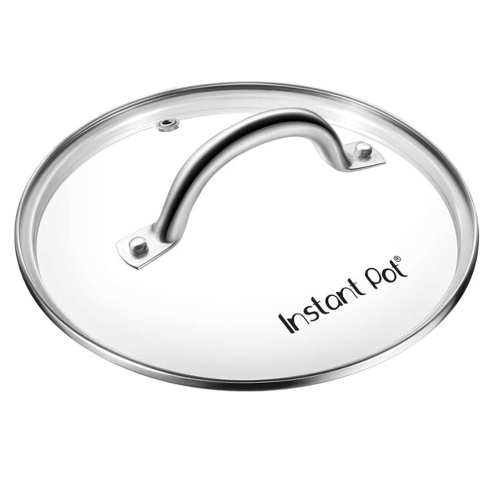 New in Box Instant Pot 5-6 qt pressure cooker glass stainless steel lid cover